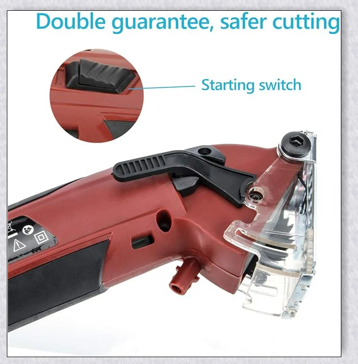 Trabyhand Multi-Function Circular Saw with Powerful 400W Motor and Versatile Blade Options