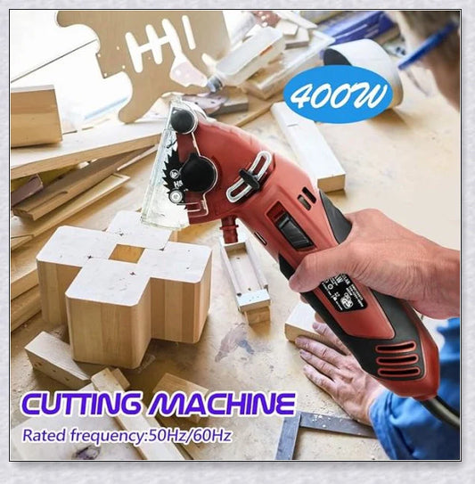 Trabyhand Multi-Function Circular Saw with Powerful 400W Motor and Versatile Blade Options