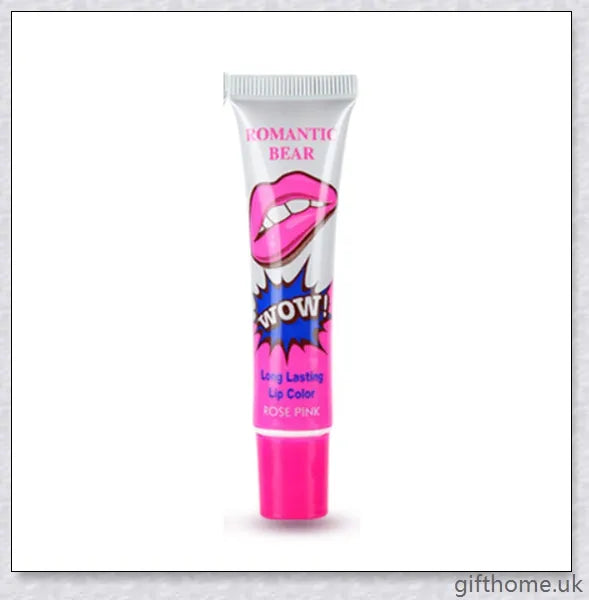 Amazing 6 Colour Waterproof Long-Lasting Peel Liquid Lipstick - Vibrant shades, innovative peel-off application, and hydrating mineral-infused formula