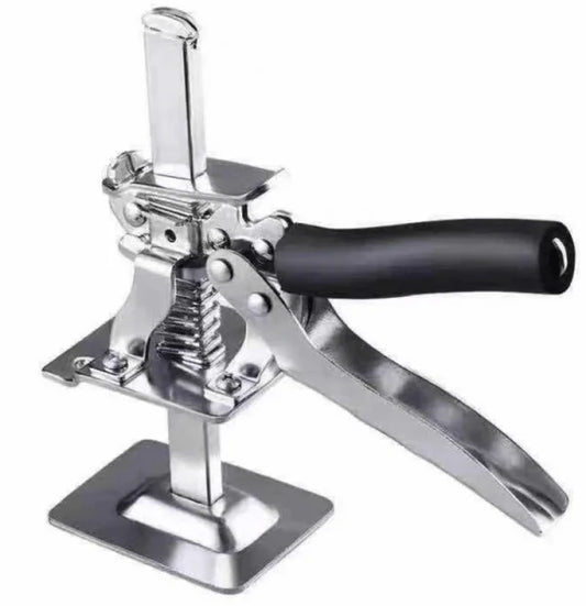The Labour Saving Arm, a premium lifting tool made from durable stainless steel and aluminium, offering up to 100 kg of lifting capacity for effortless DIY and construction tasks.