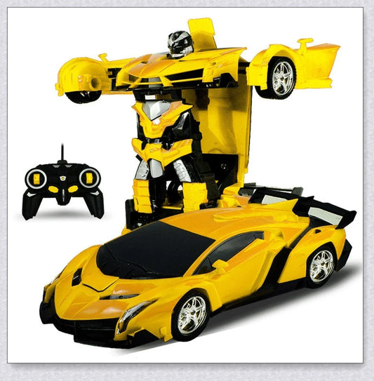 Transformix Transformer Car that transforms from a car to a robot with flashing lights and sounds