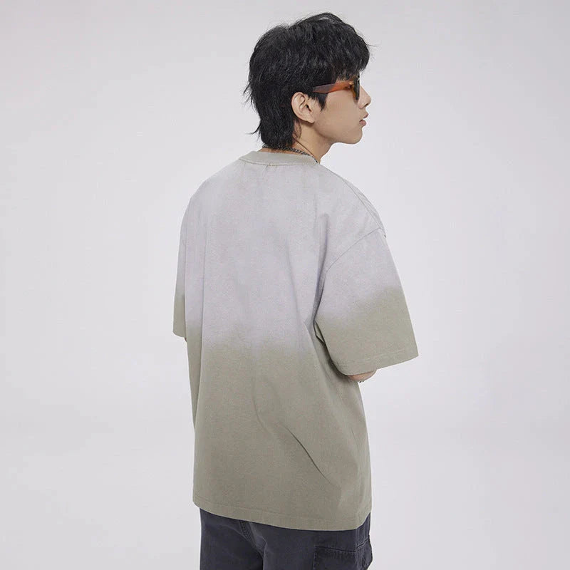 A stylish gradient colour t-shirt made from premium pure cotton for men and women