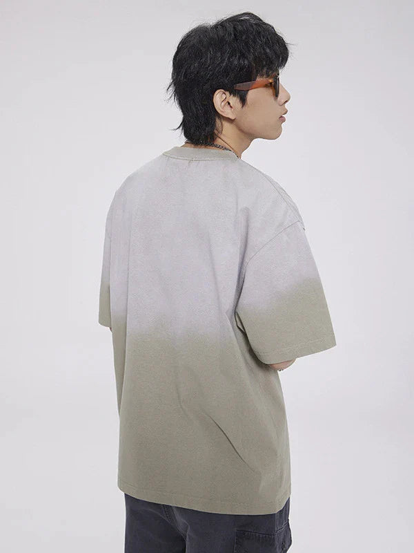 A stylish gradient colour t-shirt made from premium pure cotton for men and women