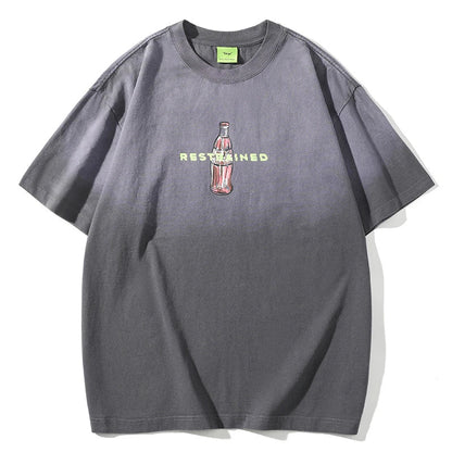 A stylish gradient colour t-shirt made from premium pure cotton for men and women