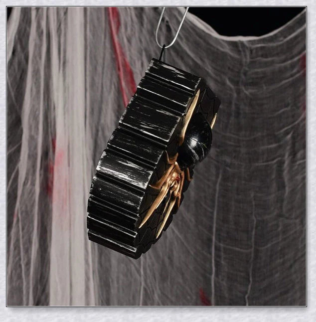 Chilling Halloween Spider Doorbell with Glowing Eyes, Ideal for Spook-tacular Seasonal Decor