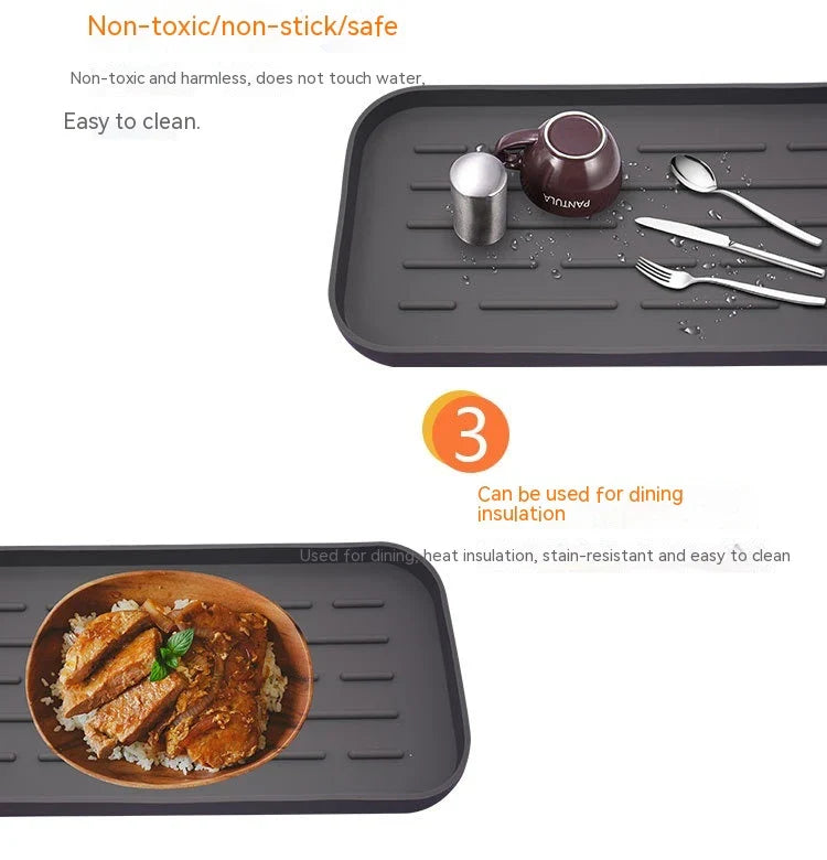 Edible Silicon Kitchen Storage Fruit Pad - Premium Silicone Tray for Organised Kitchens