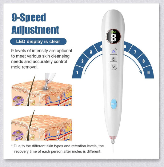 Skin Tag Wart Mole Remover Plasma Pen - Convenient at-home solution for removing skin imperfections