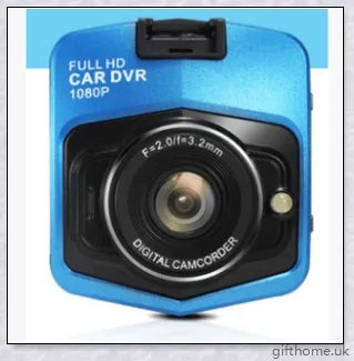 Dual lens car dash cam with 360-degree swivel and motion sensor for comprehensive road surveillance and incident recording