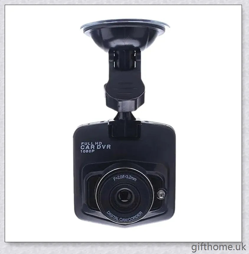 Dual lens car dash cam with 360-degree swivel and motion sensor for comprehensive road surveillance and incident recording