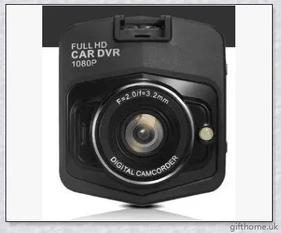 Dual lens car dash cam with 360-degree swivel and motion sensor for comprehensive road surveillance and incident recording
