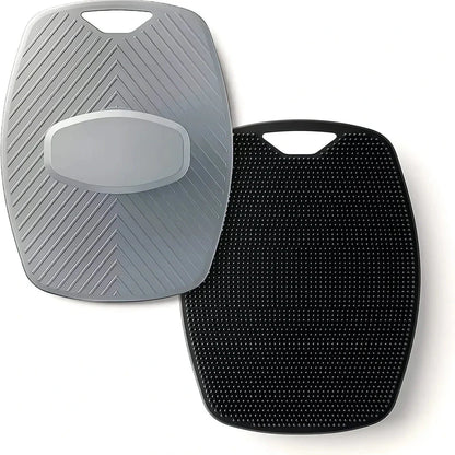 Premium silicone exfoliating body scrubber with soft bristles for gentle cleansing and massage