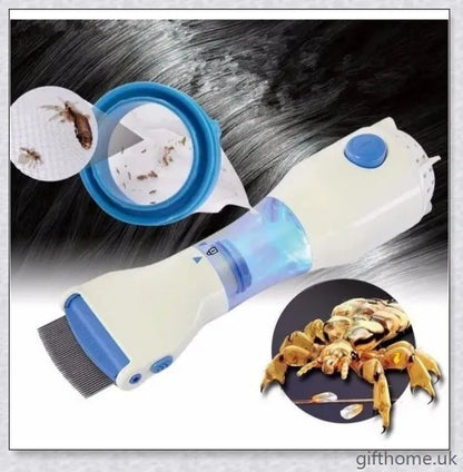 Electric Lice Comb - A premium, chemical-free device that effectively removes head lice and eggs without harsh treatments.