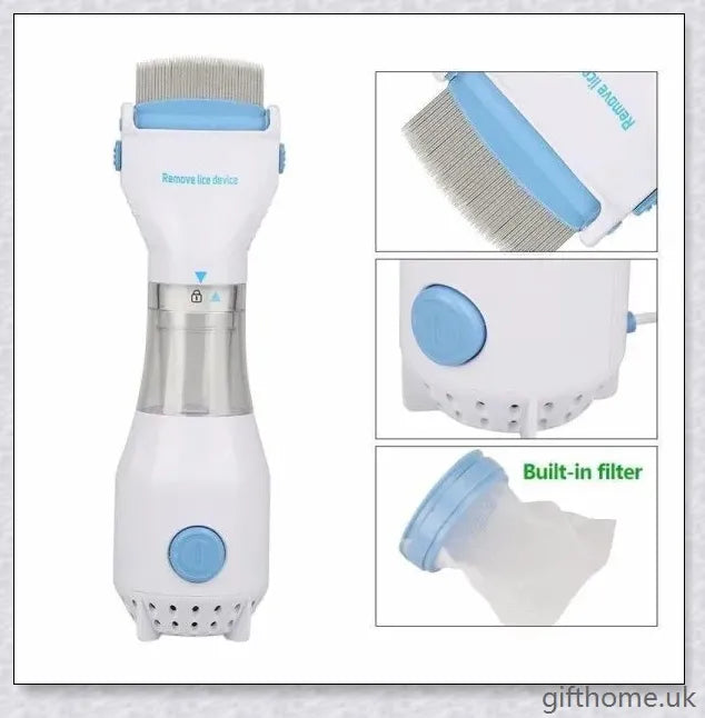 Electric Lice Comb - A premium, chemical-free device that effectively removes head lice and eggs without harsh treatments.