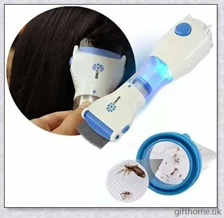 Electric Lice Comb - A premium, chemical-free device that effectively removes head lice and eggs without harsh treatments.