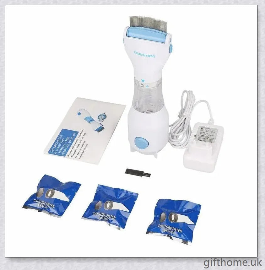 Electric Lice Comb - A premium, chemical-free device that effectively removes head lice and eggs without harsh treatments.