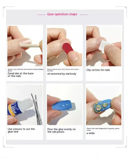 Trendha Passionate Red Cat's Eye Bridal Nails - Exquisite handcrafted nails with captivating cat's eye effect for elevated wedding day style