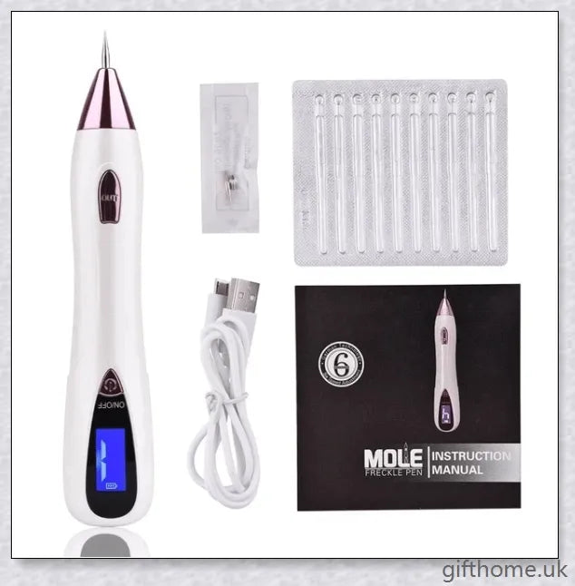 Deluxe Skin Tag and Mole Remover Pen - A cutting-edge skin care tool for painless and safe removal of skin tags, moles, and other blemishes
