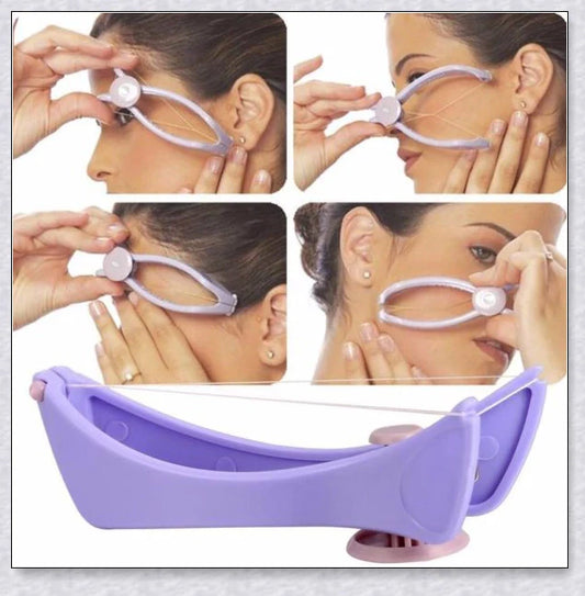 Facial Hair Removal Threading Tool for painless, root-extracting hair removal on the forehead, cheeks, chin, and upper lip