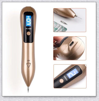 Skin Tag and Mole Remover - Innovative nano-needle technology for safe, effective blemish removal