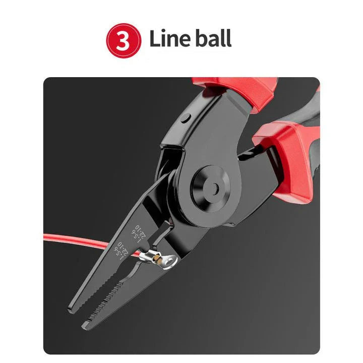 5-in-1 Electrician's Multifunctional Tool Kit with interchangeable heads and durable steel construction