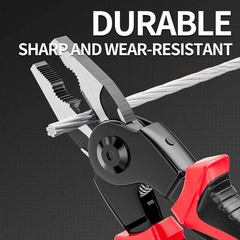 5-in-1 Electrician's Multifunctional Tool Kit with interchangeable heads and durable steel construction