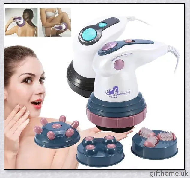 Body Slimming Fat Burning Anti Cellulite Massager with Infrared Therapy for targeted fat reduction and cellulite improvement