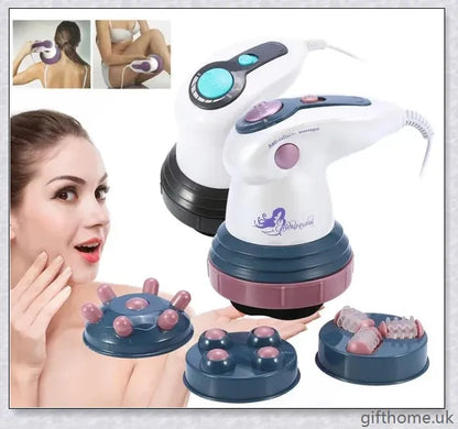 Body Slimming Fat Burning Anti Cellulite Massager with Infrared Therapy for targeted fat reduction and cellulite improvement