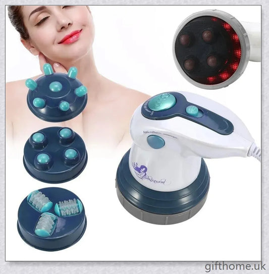 Body Slimming Fat Burning Anti Cellulite Massager with Infrared Therapy for targeted fat reduction and cellulite improvement