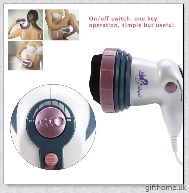 Body Slimming Fat Burning Anti Cellulite Massager with Infrared Therapy for targeted fat reduction and cellulite improvement