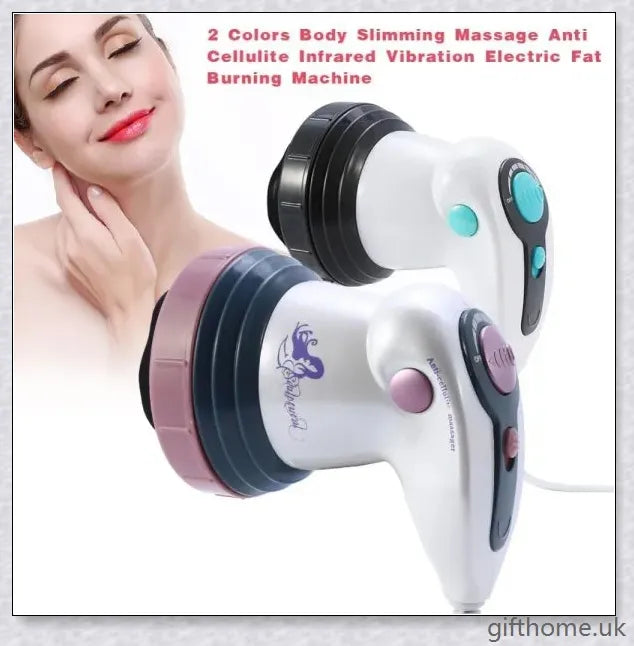 Body Slimming Fat Burning Anti Cellulite Massager with Infrared Therapy for targeted fat reduction and cellulite improvement