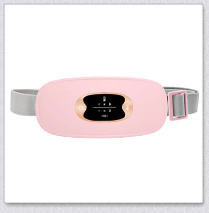 Relieve Menstrual Pain Abdominal Heating Massage Warm - Portable, USB-rechargeable device with adjustable heating and vibration settings
