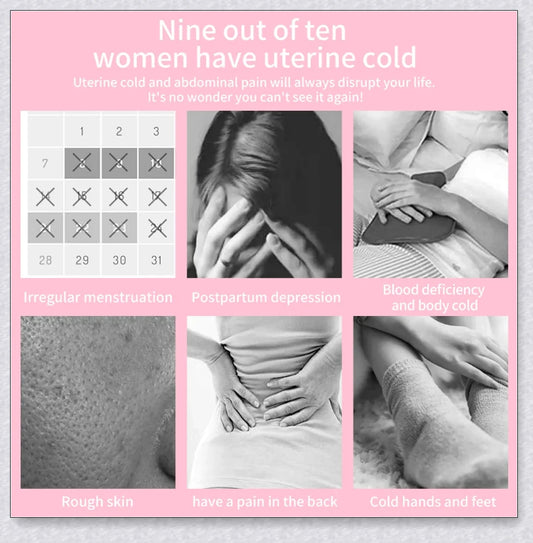 Relieve Menstrual Pain Abdominal Heating Massage Warm - Portable, USB-rechargeable device with adjustable heating and vibration settings