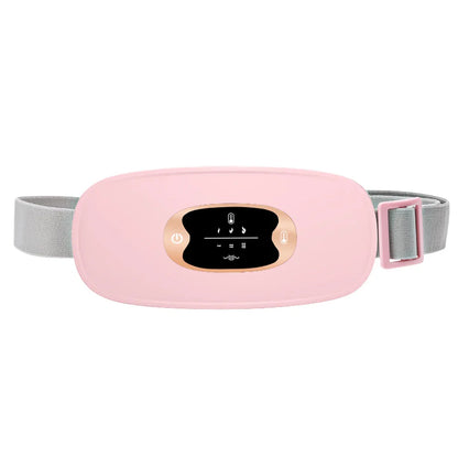 Relieve Menstrual Pain Abdominal Heating Massage Warm - Portable, USB-rechargeable device with adjustable heating and vibration settings
