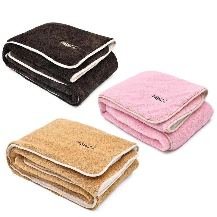 Exquisite large size dog towel made of premium cotton in various colours, perfect for drying and pampering your furry friend