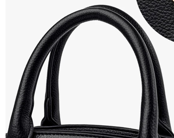 A stylish one-shoulder handbag in a range of vibrant colours, featuring a premium leather construction and trendy litchi pattern accent.