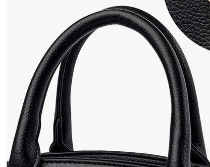 A stylish one-shoulder handbag in a range of vibrant colours, featuring a premium leather construction and trendy litchi pattern accent.