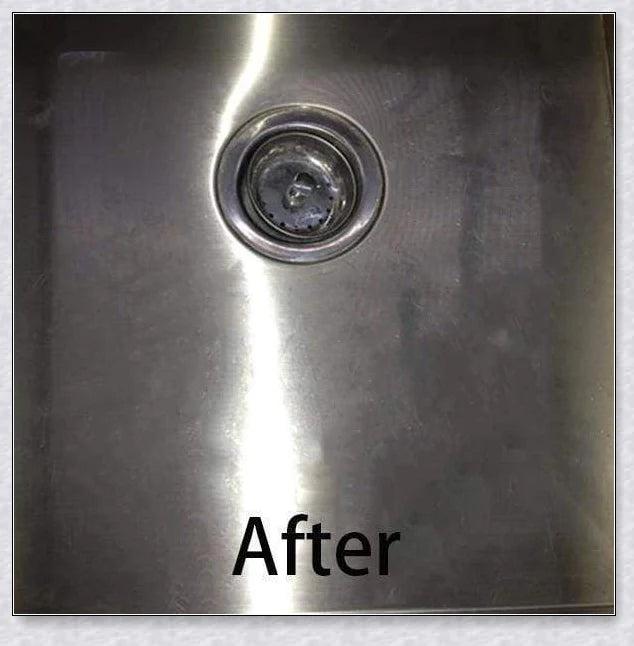Stainless Steel Scratch Eraser - Restore uncoated stainless steel with this award-winning metal polish