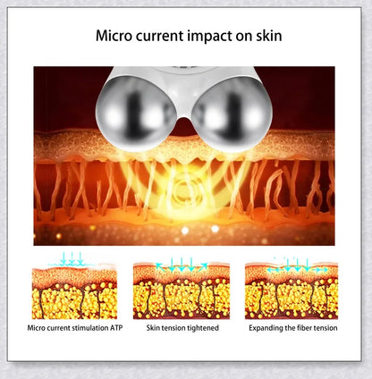 Mini Microcurrent Face Lift Machine for anti-aging skin tightening and rejuvenation