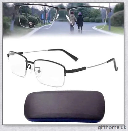 Adjustable smart glasses with automatic vision correction and protective features for versatile use in British lifestyles