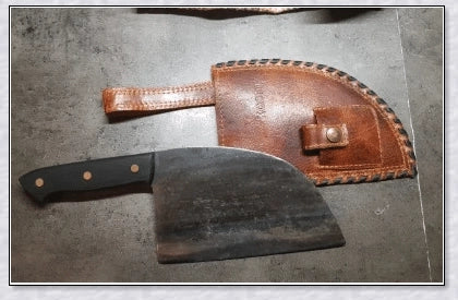 Serbian Almazan Chef Knife - Handmade Cooking Knife with High Carbon Steel Blade for Exceptional Durability and Performance