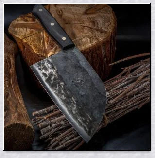 Serbian Almazan Chef Knife - Handmade Cooking Knife with High Carbon Steel Blade for Exceptional Durability and Performance