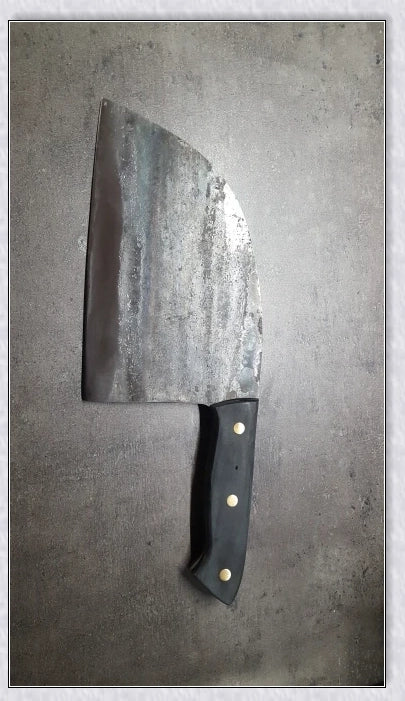 Serbian Almazan Chef Knife - Handmade Cooking Knife with High Carbon Steel Blade for Exceptional Durability and Performance