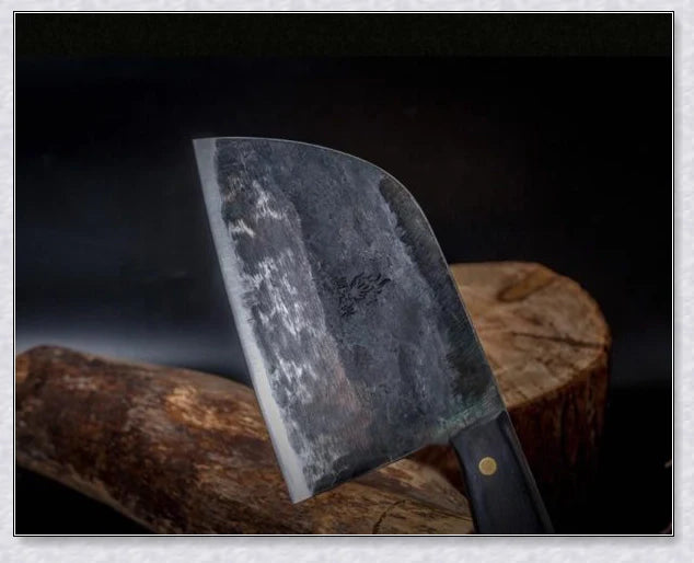 Serbian Almazan Chef Knife - Handmade Cooking Knife with High Carbon Steel Blade for Exceptional Durability and Performance