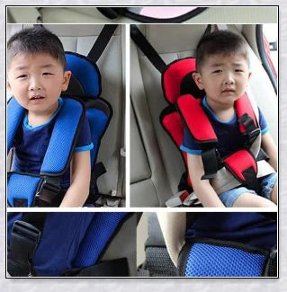 Portable Booster Seat Baby Car For Travel - Adjustable side impact protection and headrest for ultimate safety and comfort