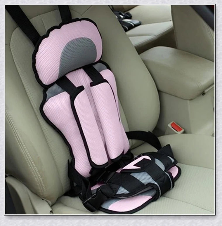 Portable Booster Seat Baby Car For Travel - Adjustable side impact protection and headrest for ultimate safety and comfort