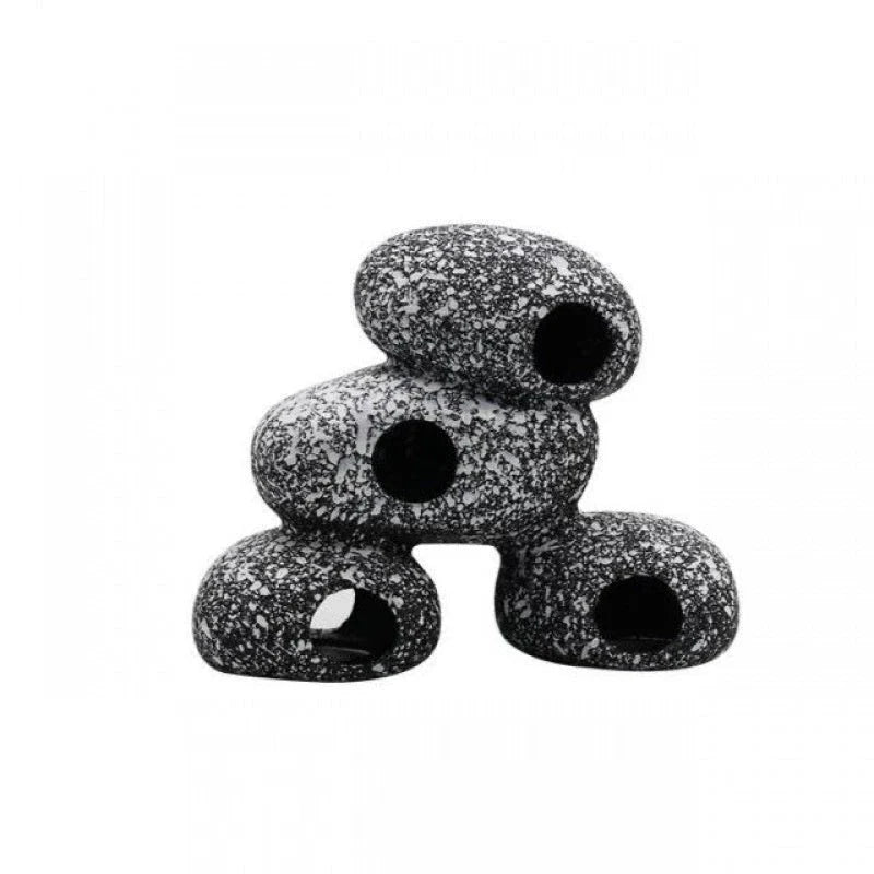 Decorative Fish Tank Stone with Realistic Cobblestone Design for Aquarium Landscaping and Breeding