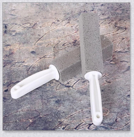 Premium Pumice Stone Toilet Bowl Cleaner - Effectively removes tough stains, rust, and lime buildup from surfaces like toilets, sinks, and more without harsh chemicals.