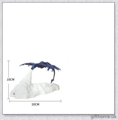 3D Fire Breathing Dragon Night Lamp - Unique and Innovative Design for Children's Bedroom