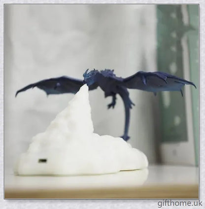 3D Fire Breathing Dragon Night Lamp - Unique and Innovative Design for Children's Bedroom