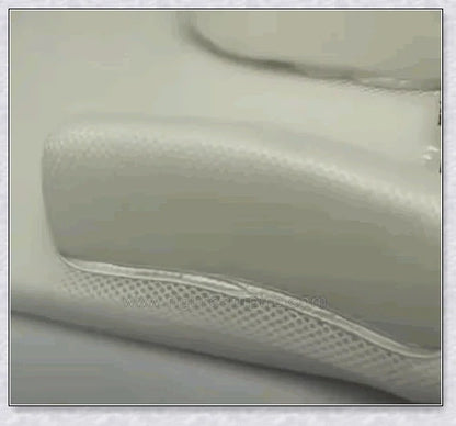 Newborn baby sleep pillow with fixed position and anti-roll support, designed for comfort and breathability